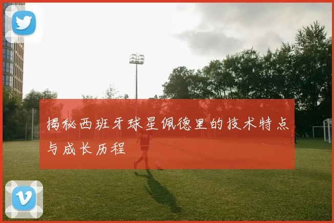 揭秘西班牙球星佩德里的技术特点与成长历程